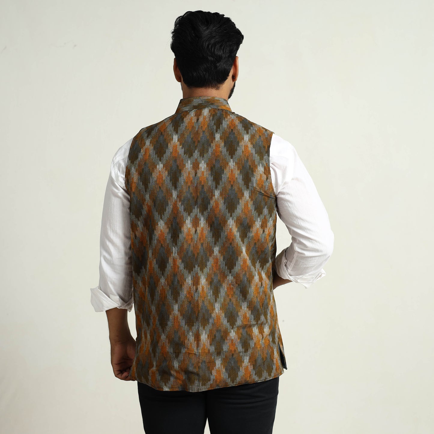 Ikat Men's Nehru Jacket