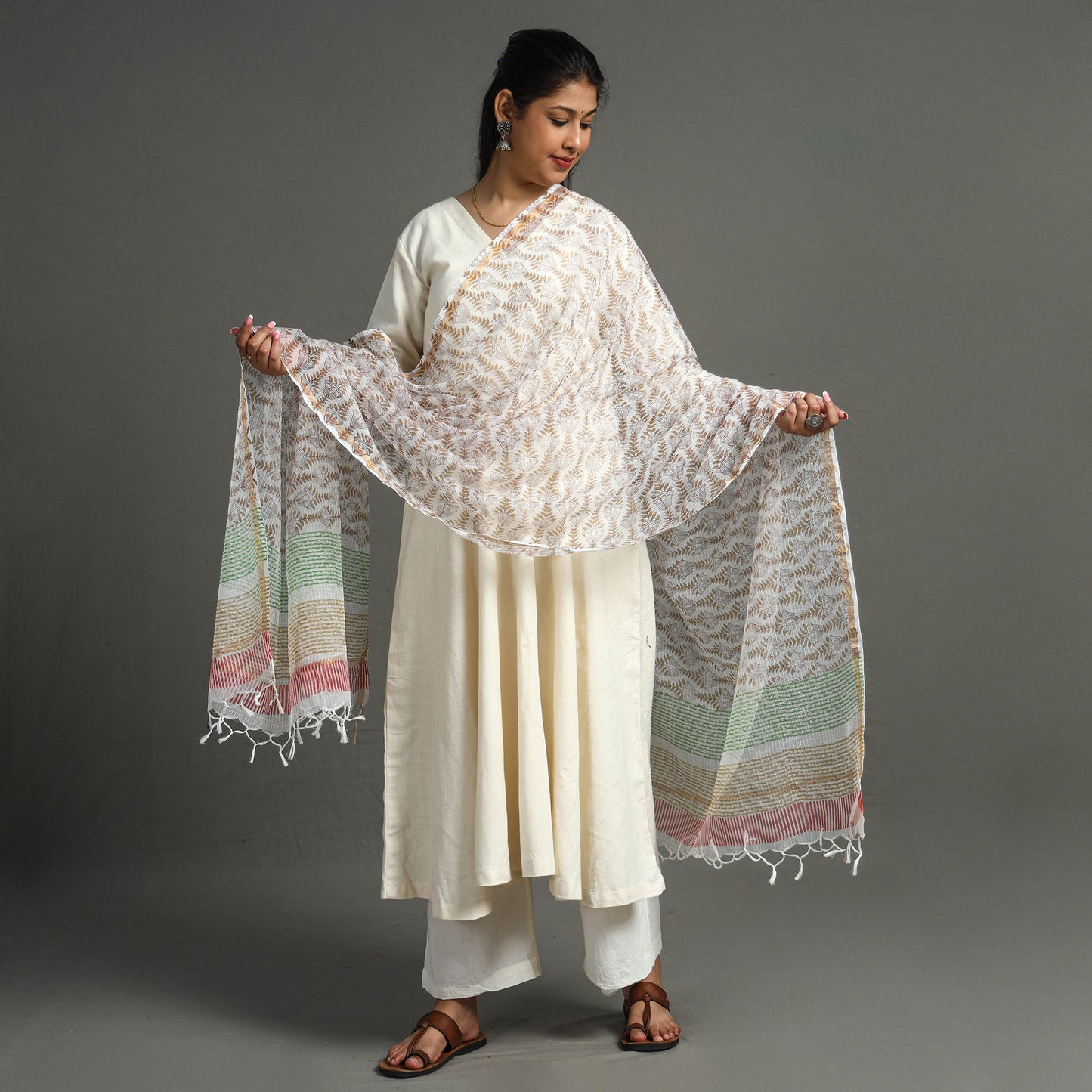 Sanganeri Dupatta 