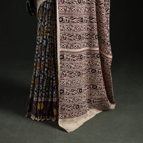 Kalamkari Printed Cotton Saree 05