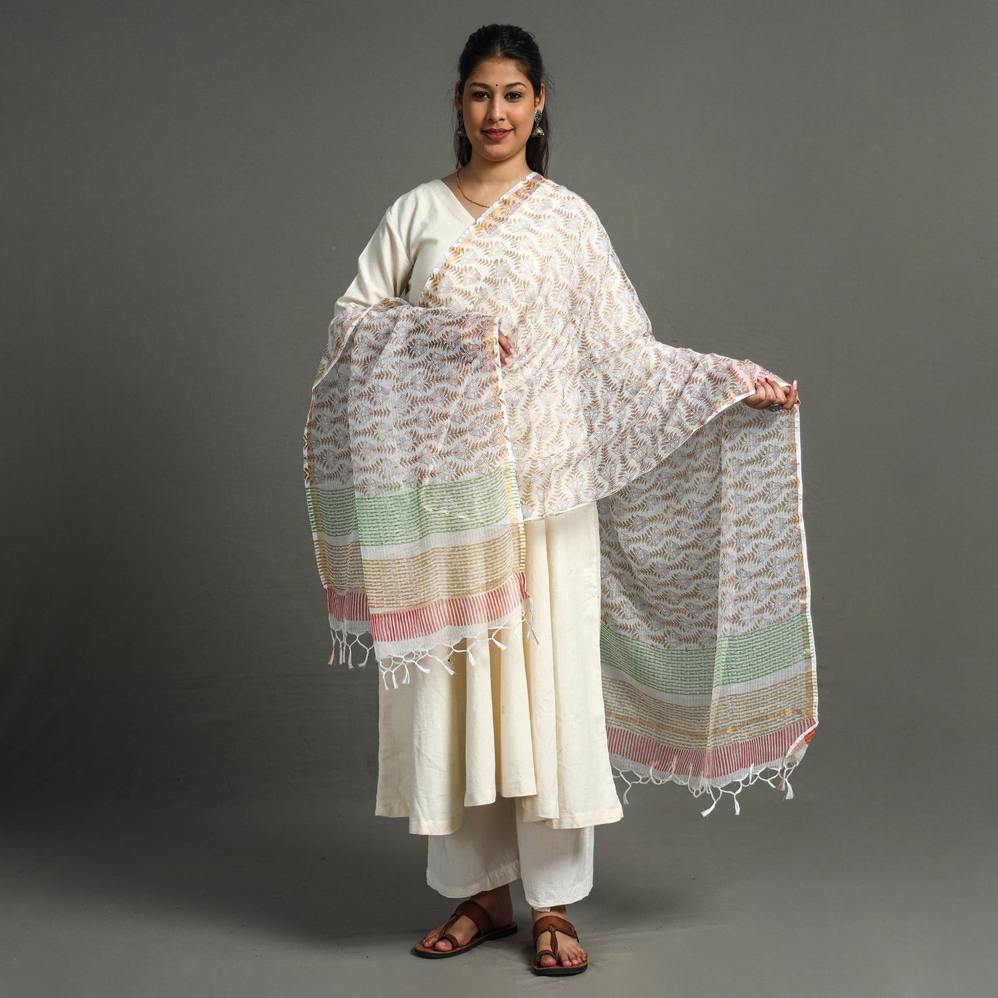 Sanganeri Dupatta 