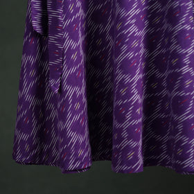 Pochampally Ikat Cotton Wrap Around Skirt 20