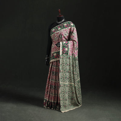 Kalamkari Printed Cotton Saree 06