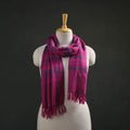Pink - Kumaun Handwoven Pure Merino Wool Stole 127