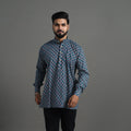 Buy Kantha Stitch Cotton Short Jaipur Kurta for Men