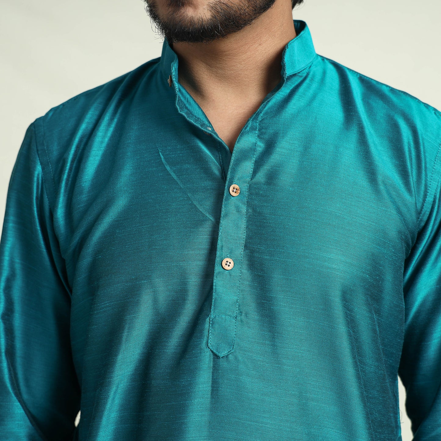 men silk kurta