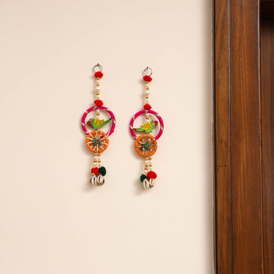 Handmade Gota & Bead Work Wall Hanging (set of 2) 11