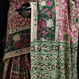 Kalamkari Printed Cotton Saree 06