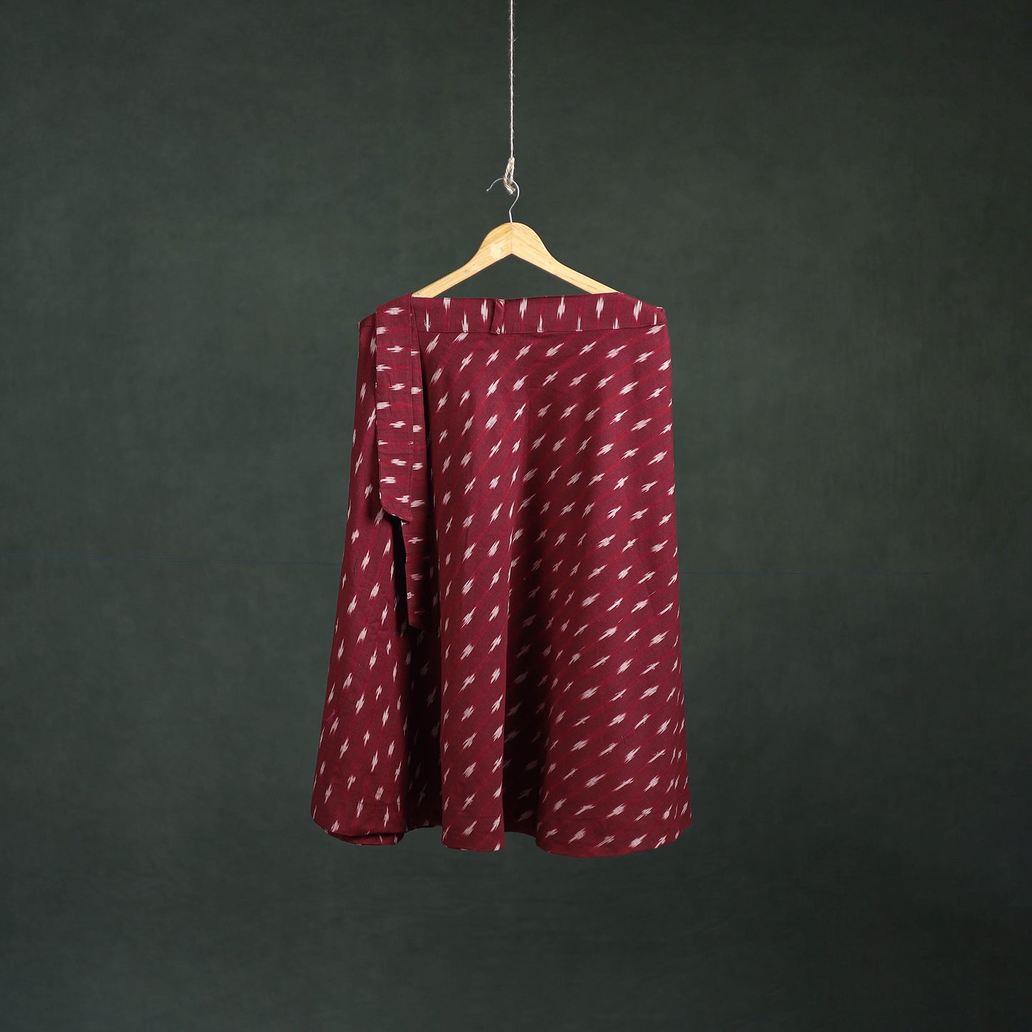 Pochampally Ikat Cotton Wrap Around Skirt 22