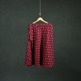Pochampally Ikat Cotton Wrap Around Skirt 22