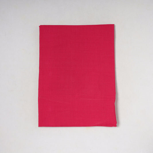 Pink - Mangalagiri Handloom Cotton Precut Fabric (0.8 meter) 64