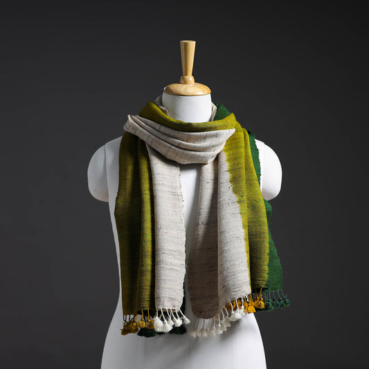 Kutch Handwoven Three Shaded Silk X Woolen Stole 16