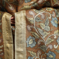 kalamkari silk dupatta