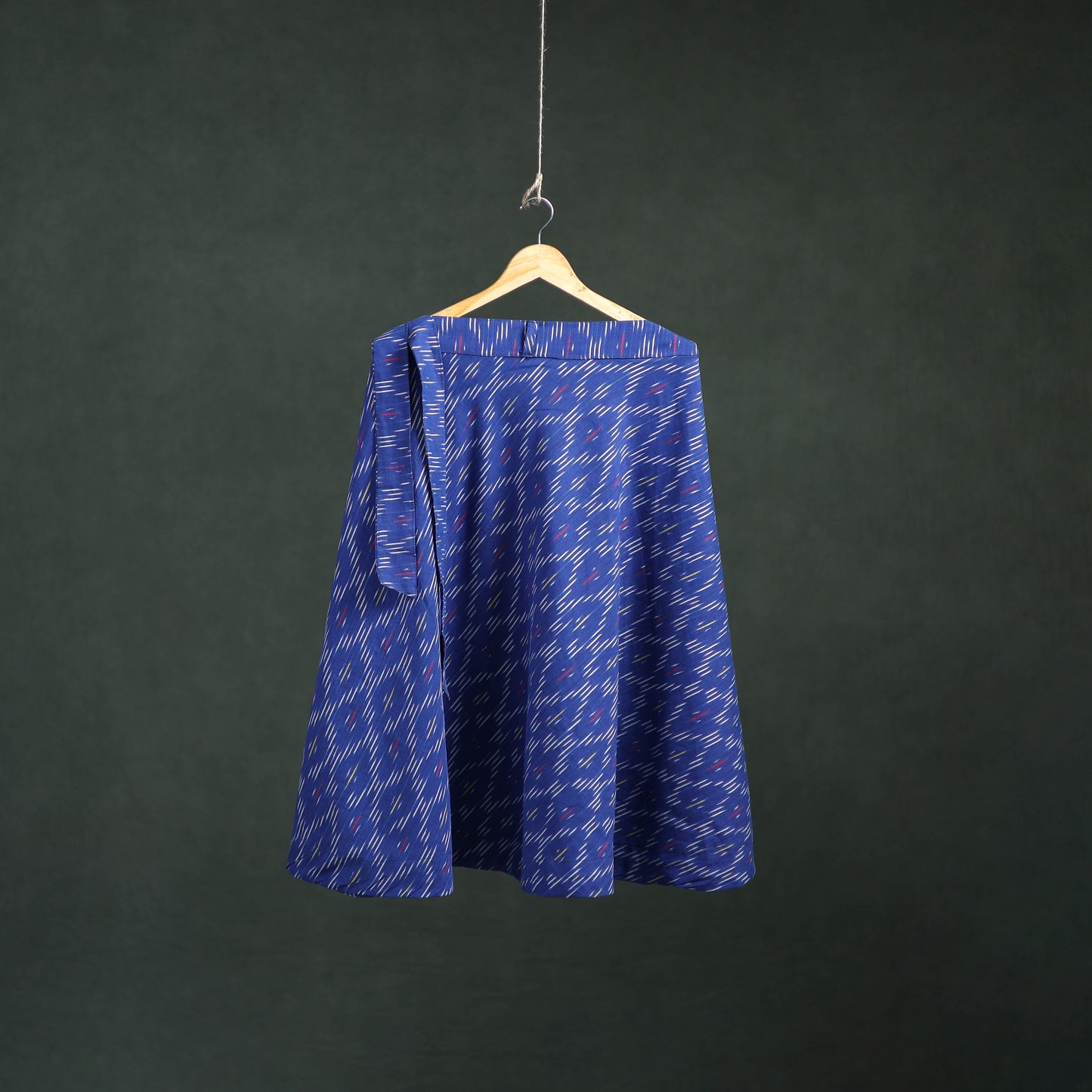Pochampally Ikat Cotton Wrap Around Skirt 23