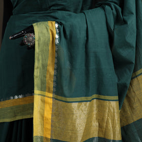 Godavari Plain Pure Handloom Dobby Cotton Saree 10