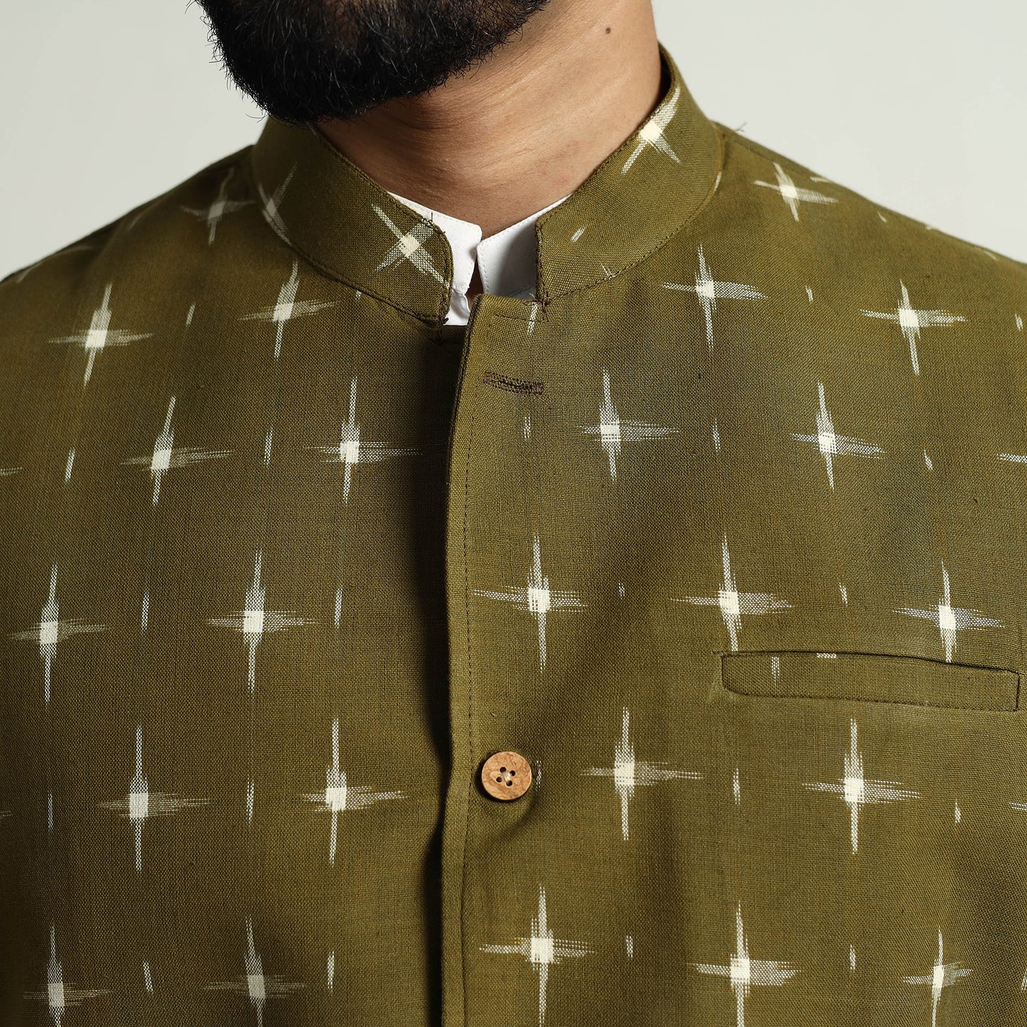 Ikat Men's Nehru Jacket