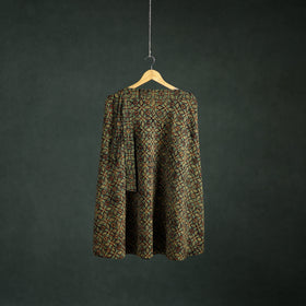 Ajrakh Hand Block Print Cotton Wrap Around Skirt 03