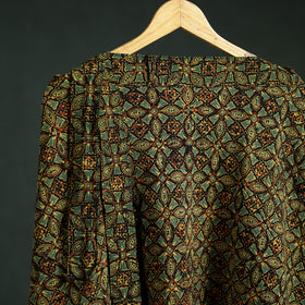 Ajrakh Hand Block Print Cotton Wrap Around Skirt 03