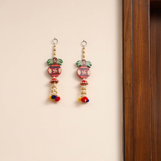 Handmade Bead Work Wall Hanging (set of 2) 13