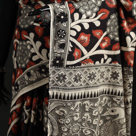 Kalamkari Printed Cotton Saree 07