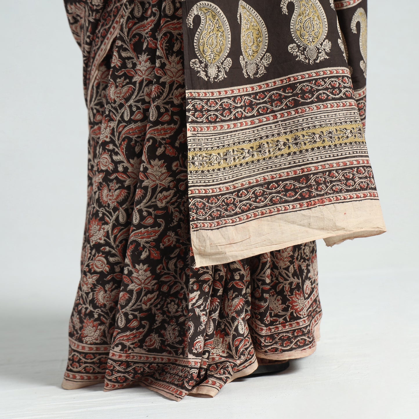 Kalamkari Printed Saree 