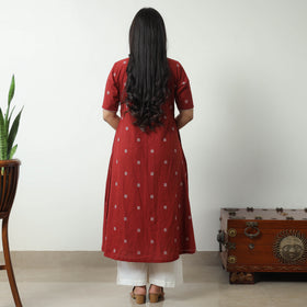 jacquard kurta
