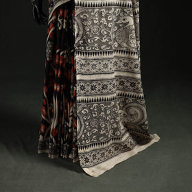 Kalamkari Printed Cotton Saree 07