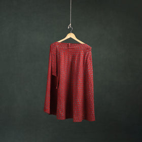 Ajrakh Hand Block Print Cotton Wrap Around Skirt 24
