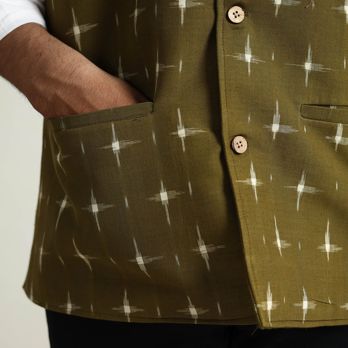 Ikat Men's Nehru Jacket