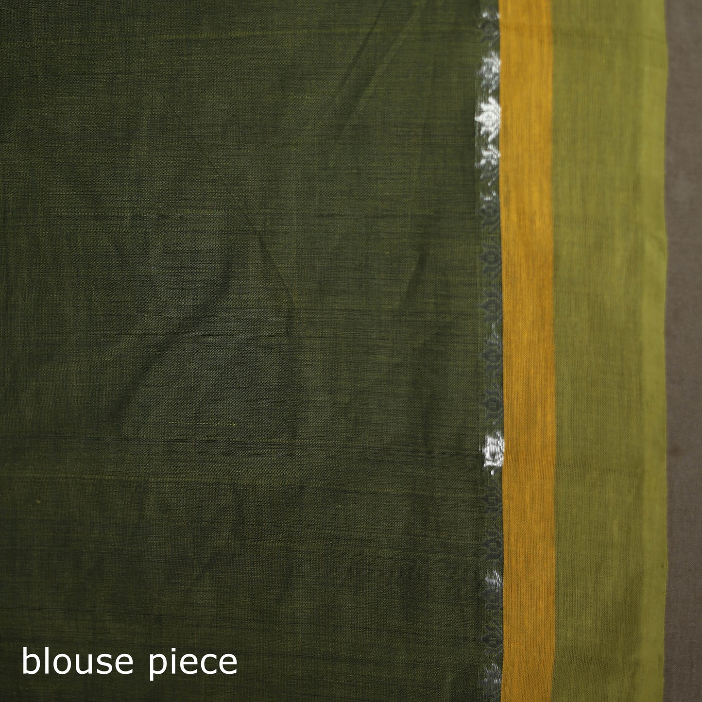 Godavari Plain Pure Handloom Dobby Cotton Saree 10