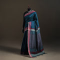 Star Flower Buti Jacquard Pure Handloom Cotton Saree 11