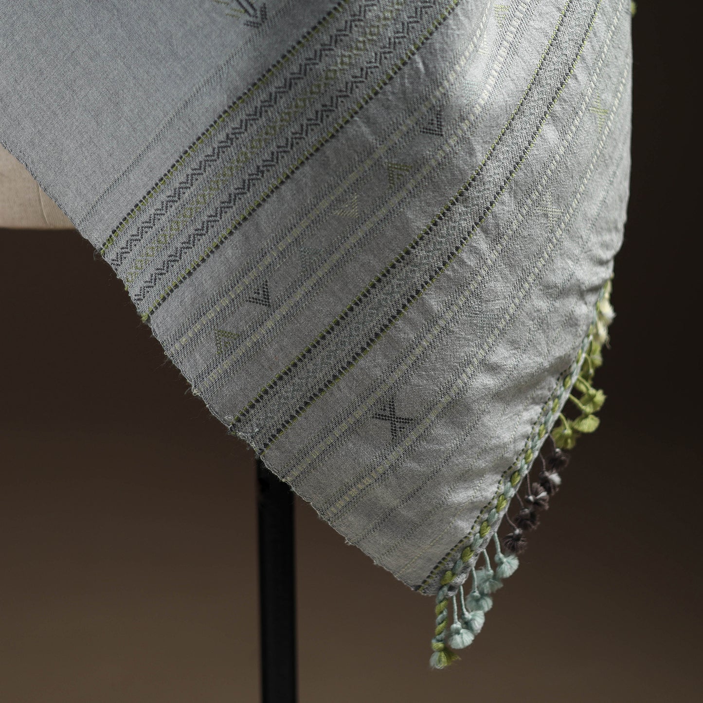 Kutch Bhujodi Handwoven Merino Wool Shawl 10