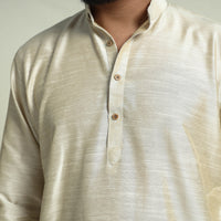 silk men kurta