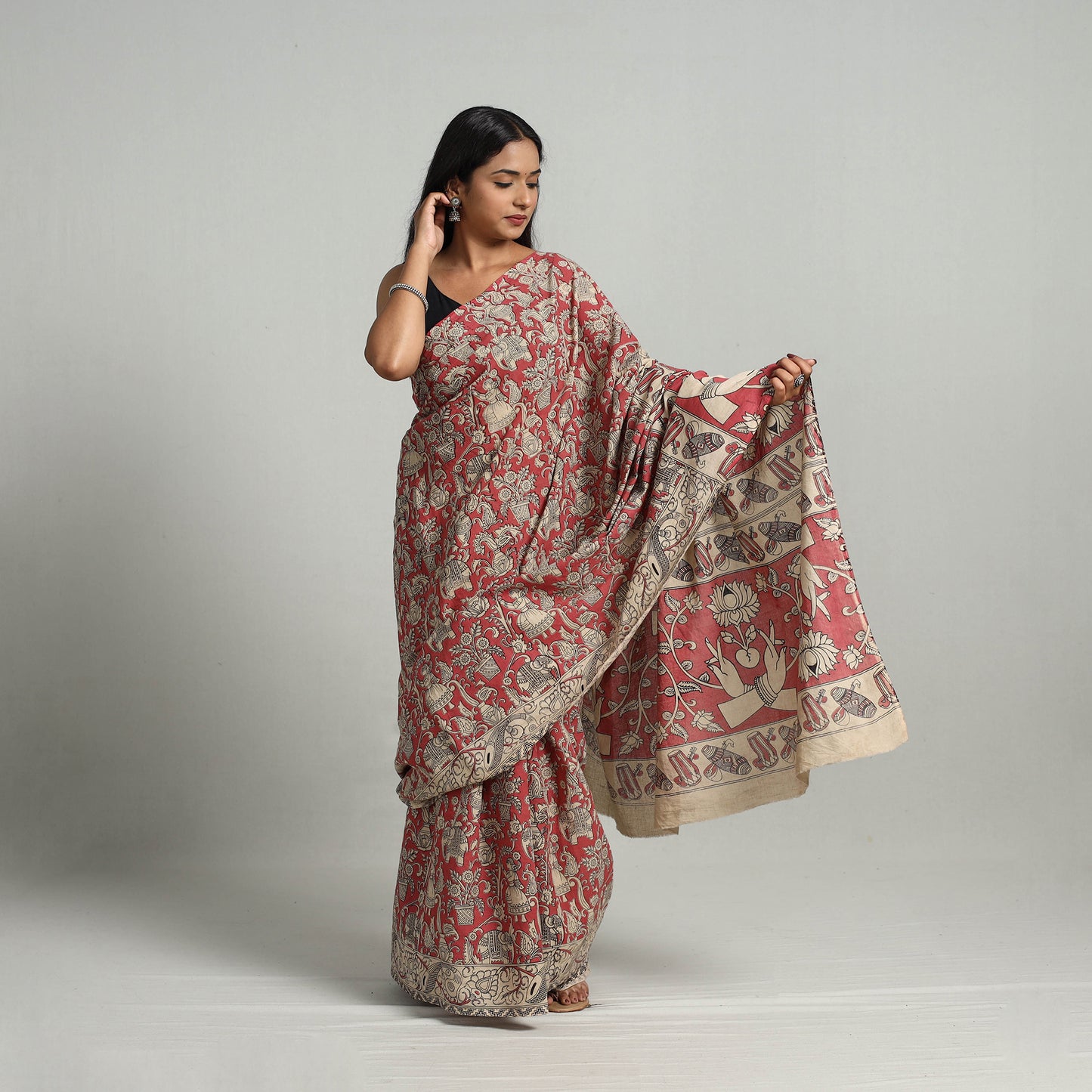 kalamkari saree