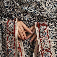 Block Printed Cotton Kalamkari Dupatta 03