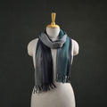 Multicolor - Double Shade Kumaun Handwoven Pure Merino Wool Stole 135