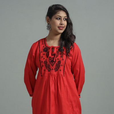 Chikankari Embroidered Kurta