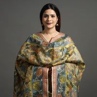 kalamkari silk dupatta