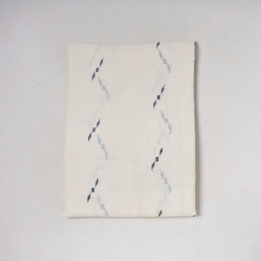 Bengal Jamdani Handloom Mul Cotton Precut Fabric (0.9 meter) 68