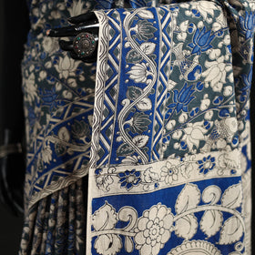 Kalamkari Printed Cotton Saree 08