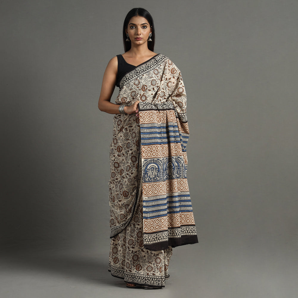 Bagru Saree