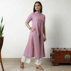 jacquard kurta