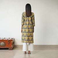 Block Printed Cotton Straight Ajrakh Kurta 35