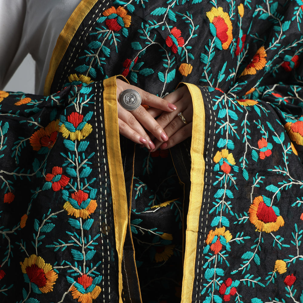 Phulkari Embroidered Dupatta