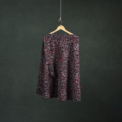 Ajrakh Hand Block Print Cotton Wrap Around Skirt 26