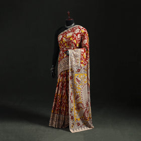 Kalamkari Printed Cotton Saree 09