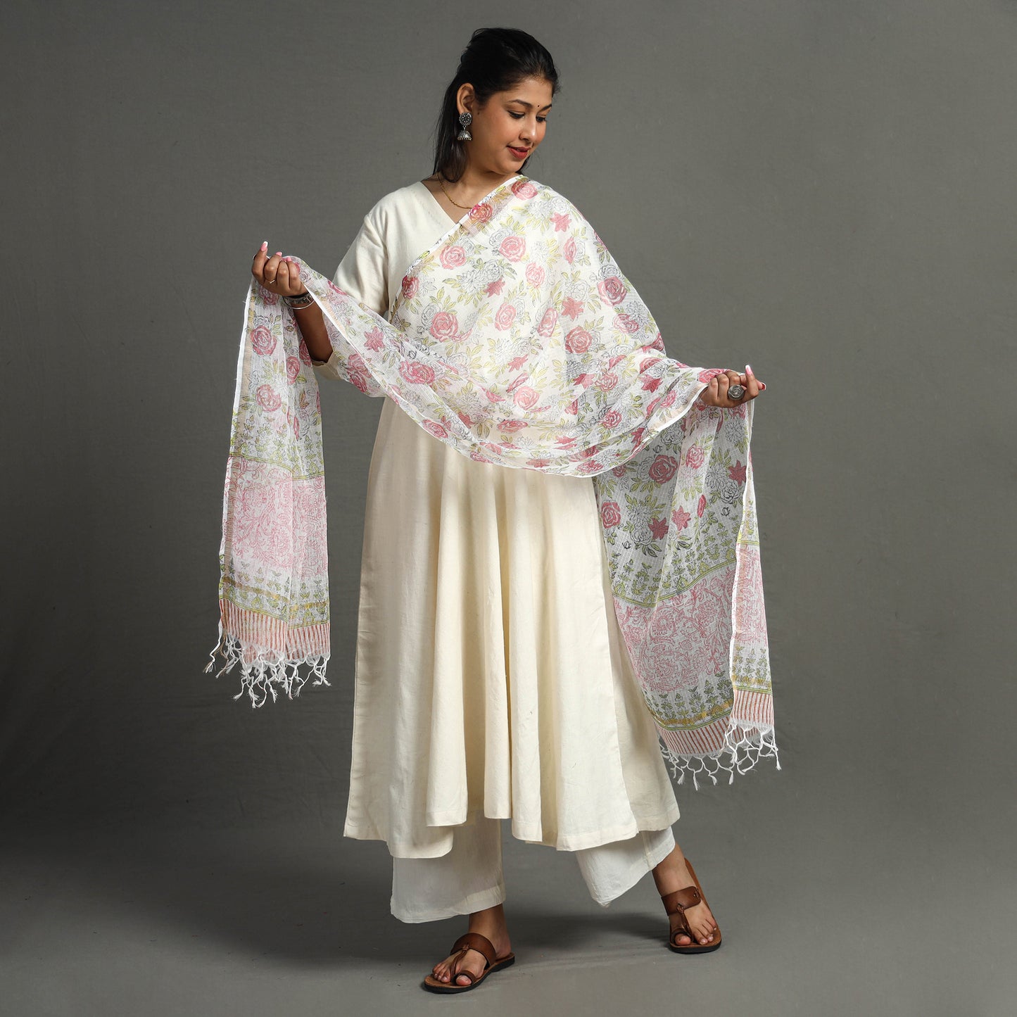 Sanganeri Dupatta 