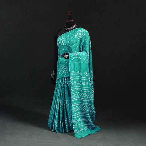 Kutch Bandhani Tie-Dye Cotton Saree 59
