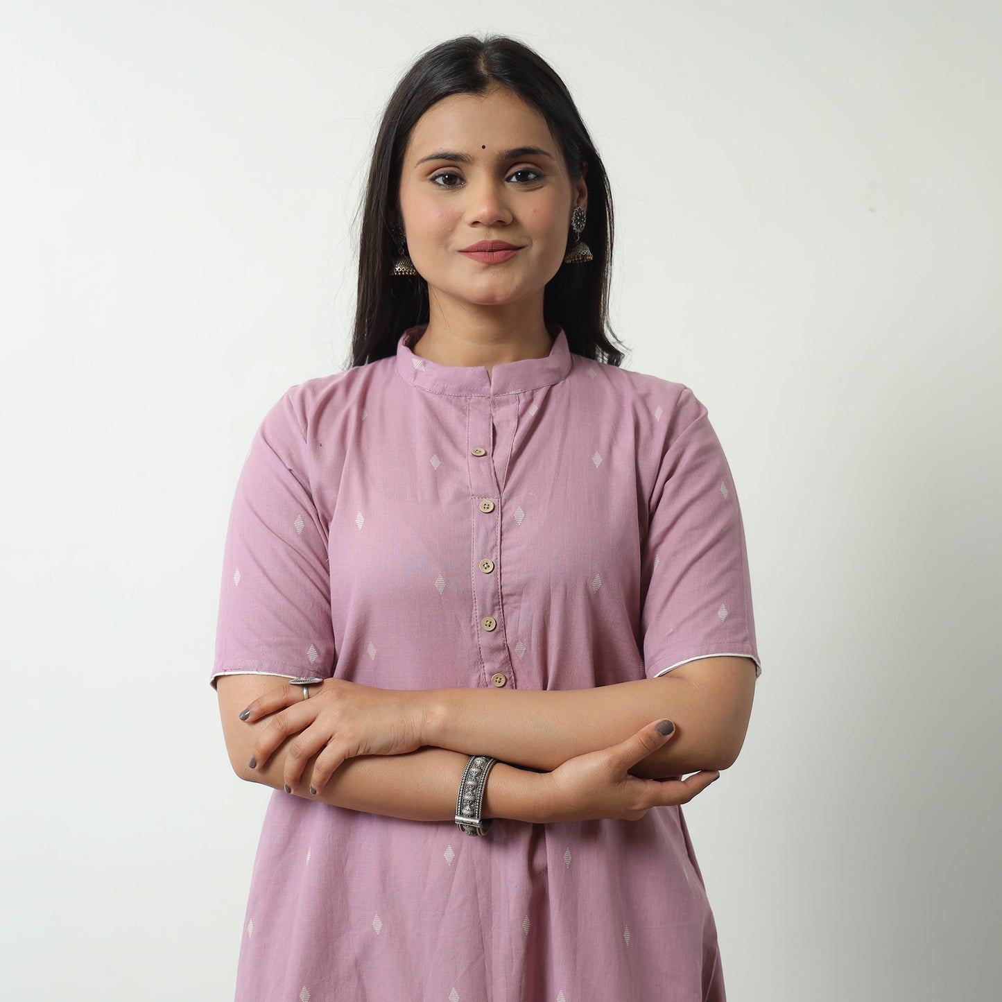 jacquard kurta