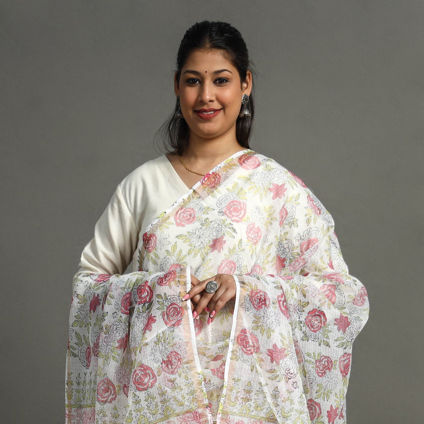 Sanganeri Dupatta 