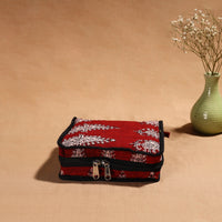 Handmade 4 Pockets Cotton Jewellery Bag 15